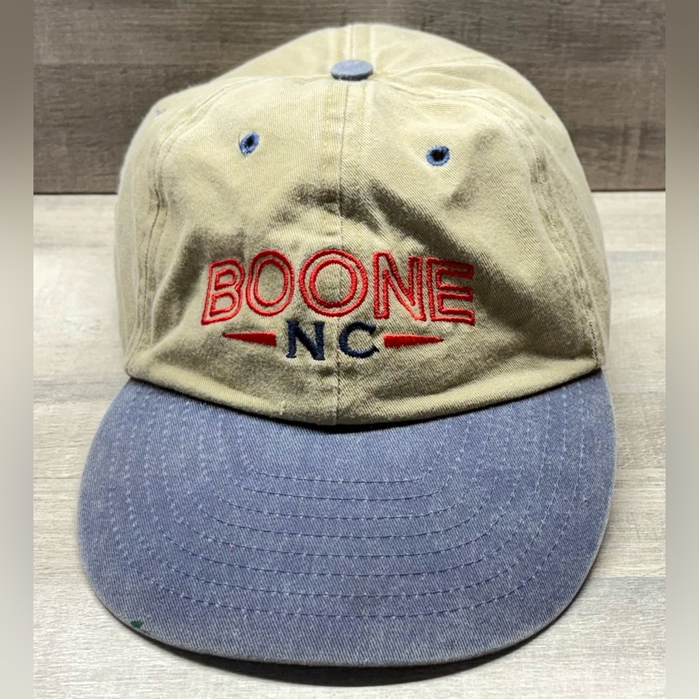 Vintage Boone NC StrapBack Dad Hat